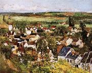 Paul Cezanne village panorama oil painting on canvas